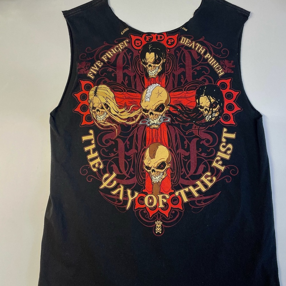 Five Finger Death Punch muscle tee